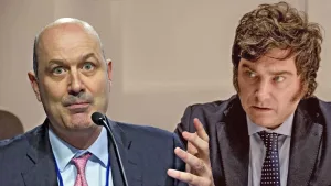 Sturzenegger recordó la vez que Milei "gemía como si estuviera teniendo sexo" por sus políticas de ajuste