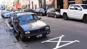 Qué cuadras pasan de estacionamiento a 45°