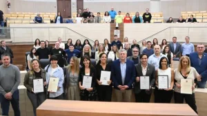 El Concejo distinguió