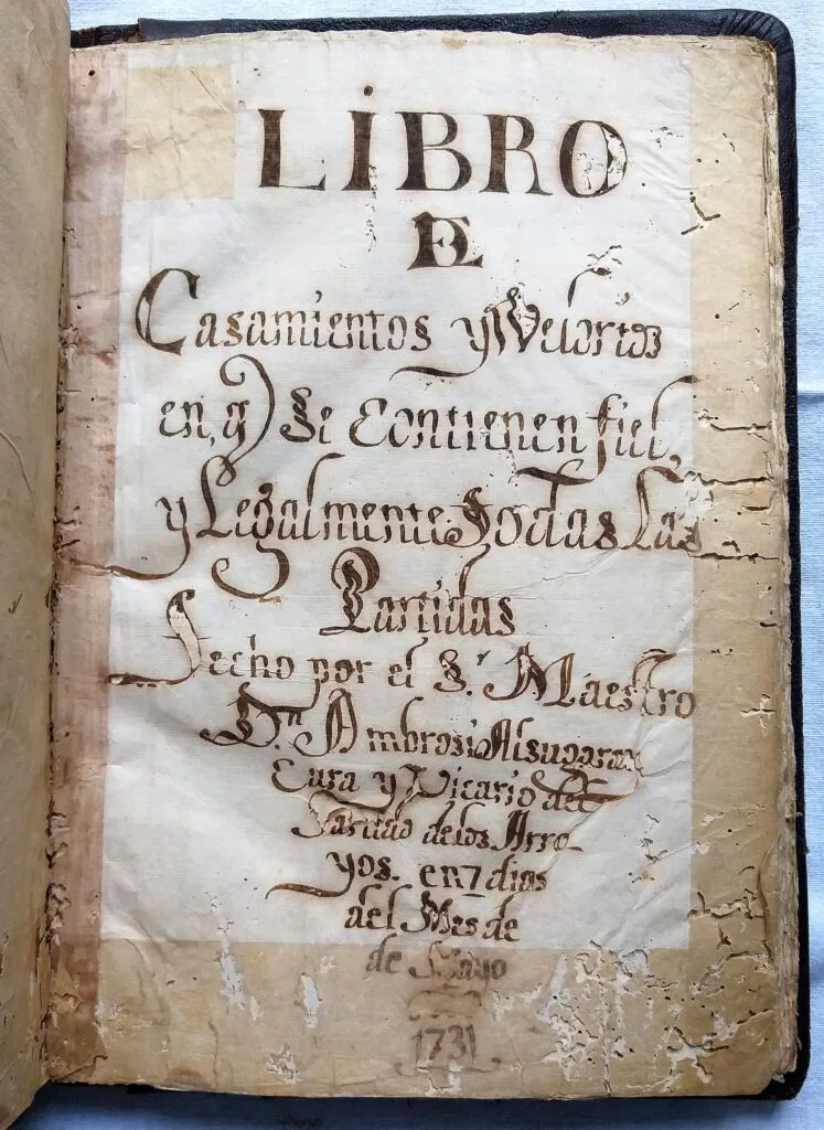 Acá nomás pero tres siglos atrás