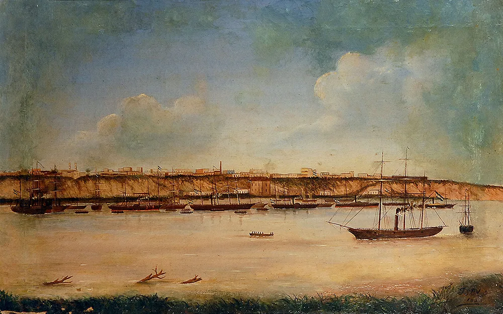 Acá nomás pero tres siglos atrás