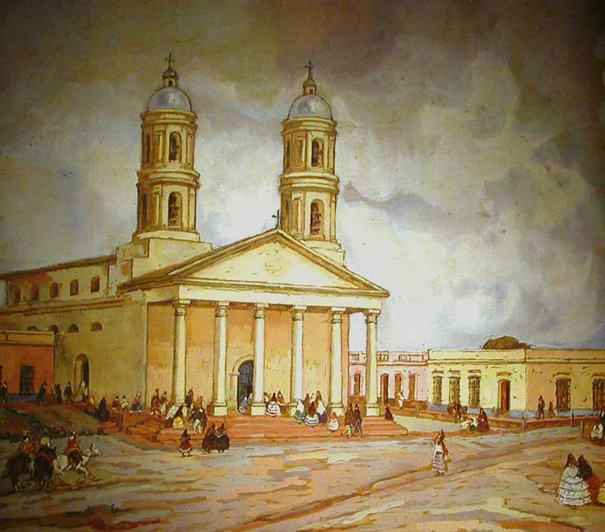 Acá nomás pero tres siglos atrás