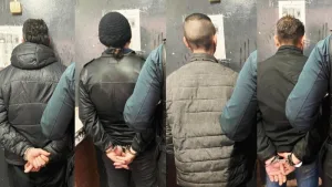 Los cuatro detenidos