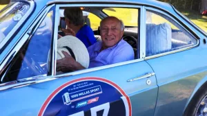 Eduardo Kovalivker con la Ferrari