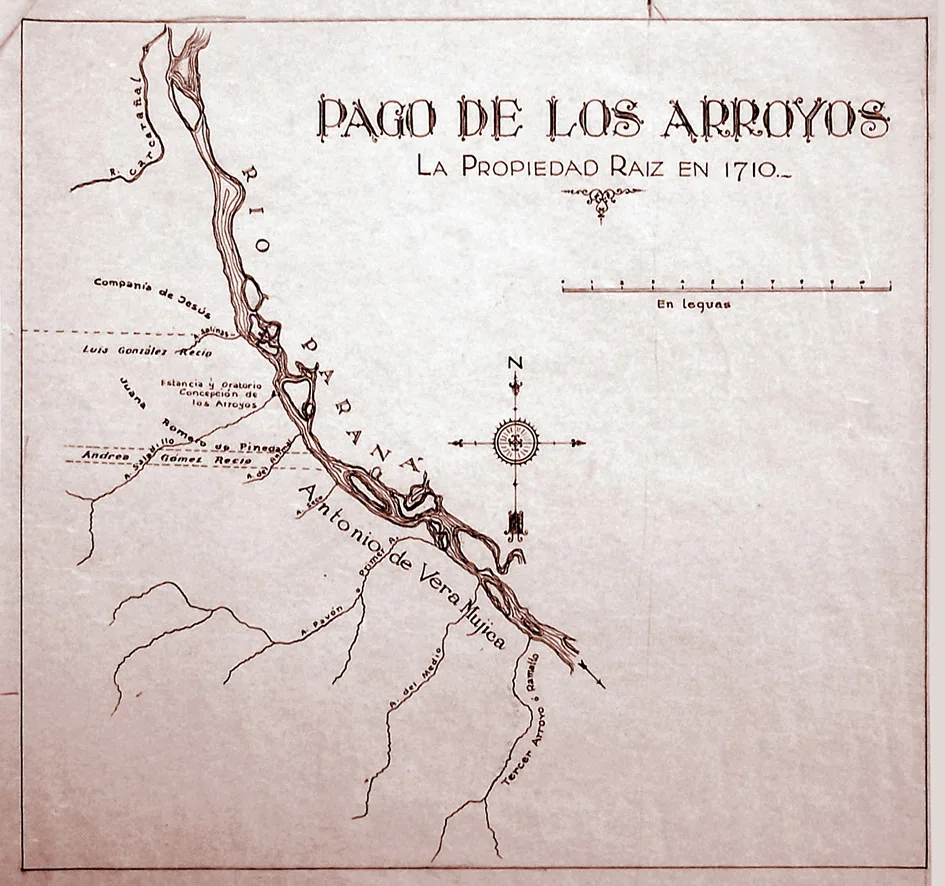 Acá nomás pero tres siglos atrás