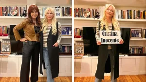 Esmeralda Mitre visitó a Cristina Fernández Kirchner en San José 1111 y las fotos se volvieron virales