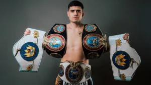 Leonardo Corrales, atleta de kikboxing