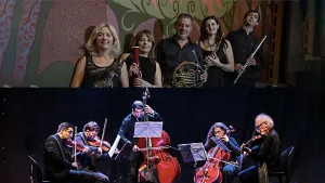 Quintetos municipales, el de cuerda y el de vientos