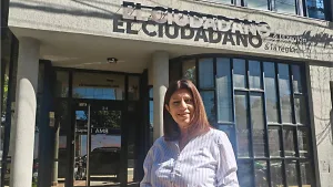 La presidenta de la Cámara de Diputados de Santa Fe, Clara García