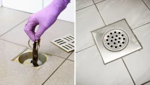 Cómo eliminar los pelos de la rejilla del baño y que no vuelva a taparse