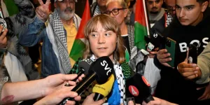 Denunciaron que un barco de la flotilla que lleva ayuda humanitaria a Gaza fue impactado por un dron