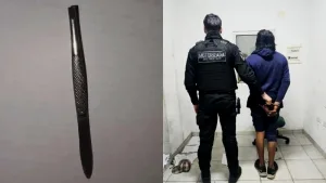 Detuvieron a un joven que le cortó la cara a una mujer con una pinza de depilar en el centro