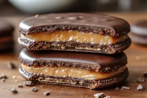 cómo hacer 2 docenas de alfajores de cacao con 1 huevo