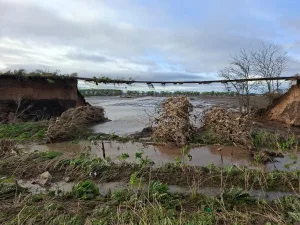 Ezequiel Ruani: “Las últimas lluvias pusieron a prueba el sistema de desagües de San José de la Esquina”
