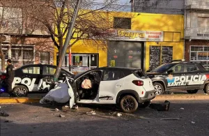 auto chocado muertos