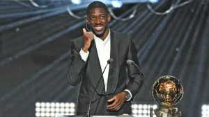 Ousmane Dembélé ganó el Balón de Oro tras una brillante temporada con el Paris Saint Germain