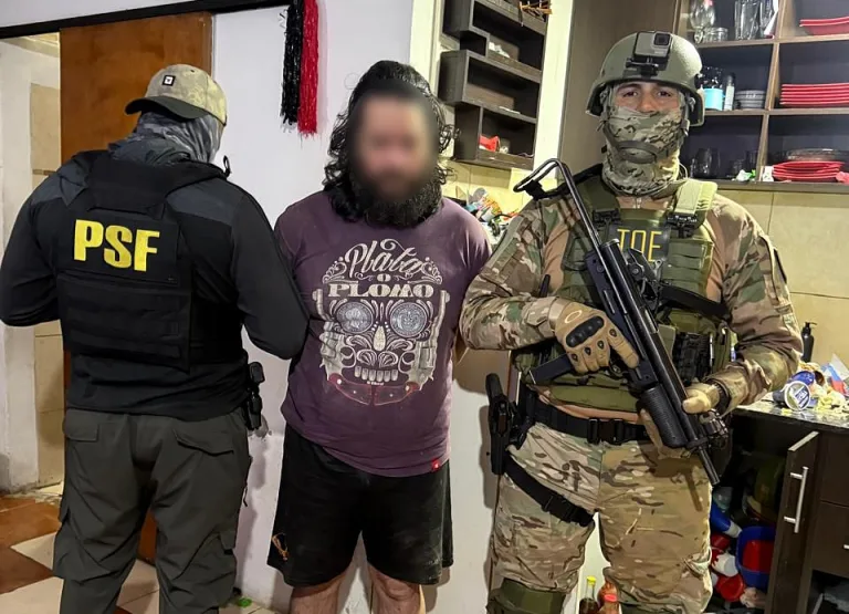 Apresaron en las torres conocidas como El Palomar a Waldo Bilbao, el tercer prófugo de alto perfil más buscado de Santa Fe