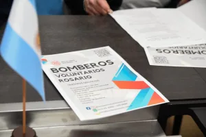 El Concejo Municipal de Rosario y Bomberos Voluntarios firmaron un convenio de cooperación mutua