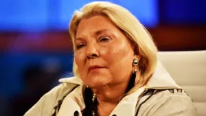La líder de la Coalición Cívica, Elisa Carrió