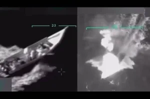 Estados Unidos filmó el ataque a lo que calificó como una segunda "embarcación narco" proveniente de Venezuela