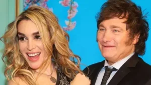 "¡Viene Milei!", el show de Fátima Flórez en Las Vegas se promociona con la presencia del presidente