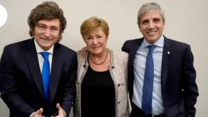 Tras la reunión con Milei, la titular del FMI aseguró que Argentina “está yendo en la dirección correcta”