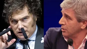 Luis Caputo y Javier Milei