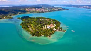 El estratégico lago rodeado por tres países: de quién son los recursos en la frontera sin definir