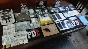 Narcomenudeo en el Fonavi de Casilda: cayó junto a su suegra y su cuñada con más de un kilo de cocaína 