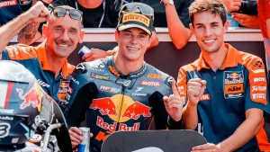 Valentín Perrone cumplió una gran actuación y terminó sexto en el Gran Premio de San Marino de Moto GP