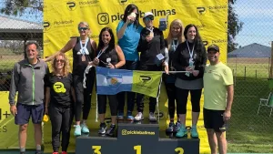 Cuatro jugadores santafesinos viajarán a Estados Unidos para disputar la Pickleball World Cup
