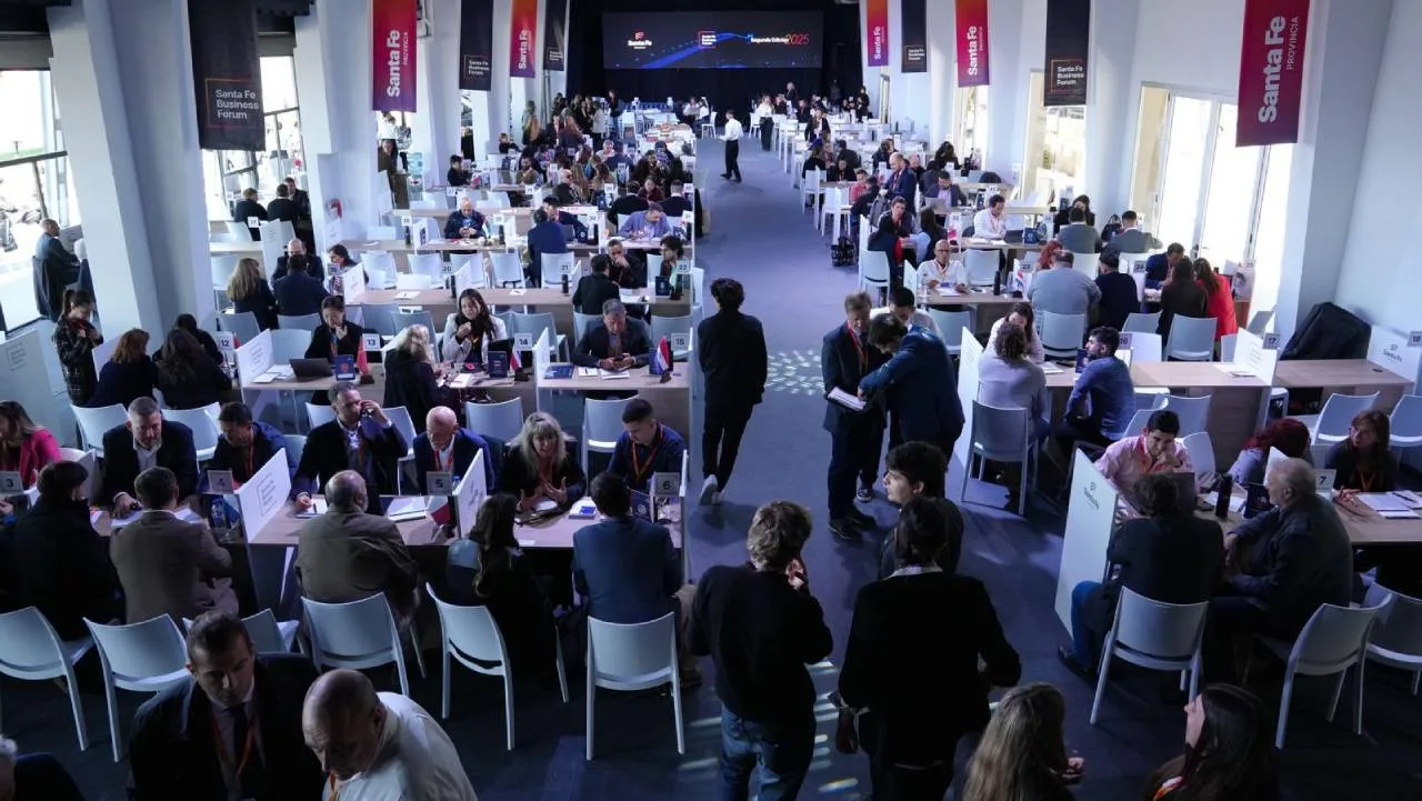 Santa Fe, Business Forum, Inversiones, Rondas de Negocios, Startups, Emprendimientos, Vaca Muerta, Juegos Suramericanos 2026, Chapu Nocioni, Desarrollo Productivo, Innovación, Gobierno de Santa Fe, Tecnología, Negocios Internacionales, Rosario, La Fluvial