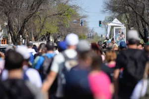 Arrancó la 30ª peregrinación a San Nicolás: 16 horas de caminata con fe