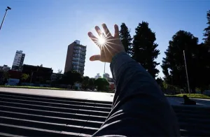 Viernes con frío y cielo despejado