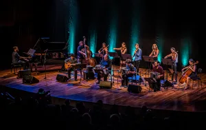 La rosarina Orquesta Utópica desembarca este sábado en el Centro Cultural Parque de España