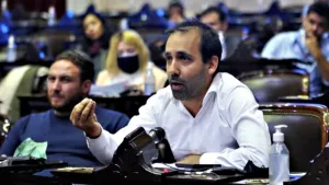 El diputado nacional Itaí Hagman (Unión por la Patria)