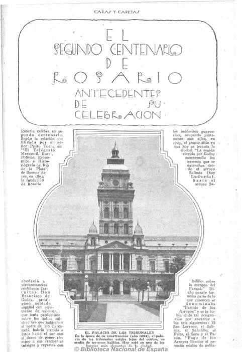 1925, un año para celebrar