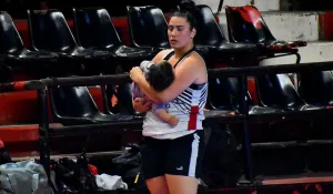 La jugadora detrás de la foto: Carolina Maiques, combinar la maternidad con el deporte