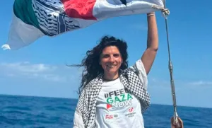 La diputada Celeste Fierro fue detenida por tropas israelíes mientras participaba de la Flotilla Global Sumud