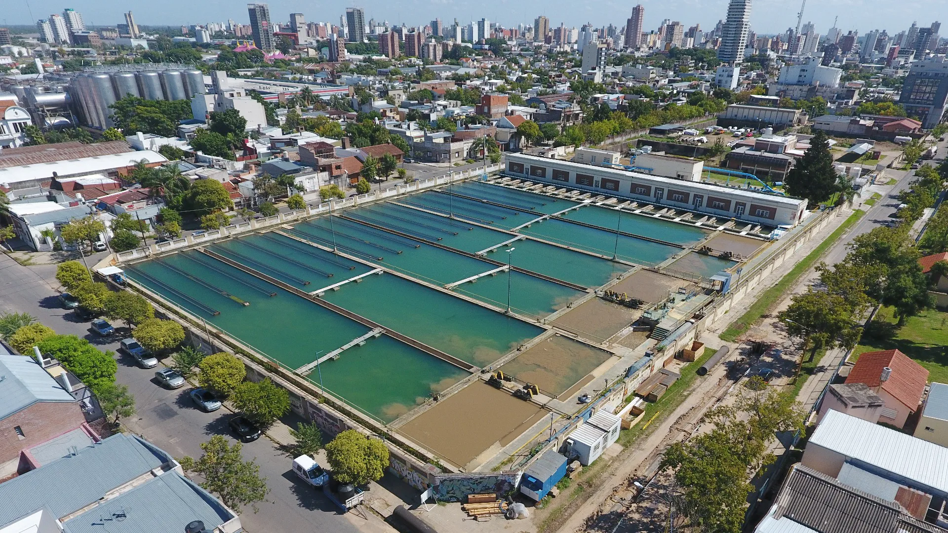 Aguas_Santafesinas_Aérea de Planta potabilizadora de Santa Fe 1920x1080
