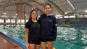 Alma Bianchi Benítez y Noelia Pérez, de las piletas municipales a la selección argentina de waterpolo