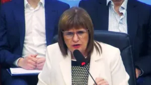 la ministra Patricia Bullrich