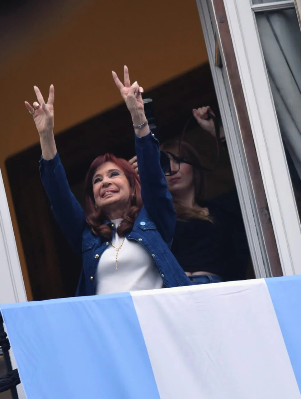 Cristina Fernández de Kirchner en el Día de la Lealtad: "El 26 de octubre es Milei o la Argentina"