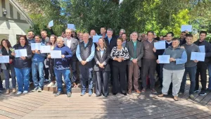 Se graduó el primer grupo de la diplomatura en operación de servicios sanitarios