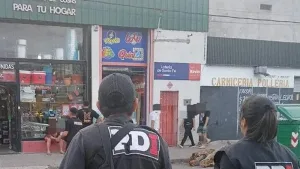 Empalme Graneros: atacaron una ferretería y dejaron una nota para el hijo de Pillín Bracamonte 