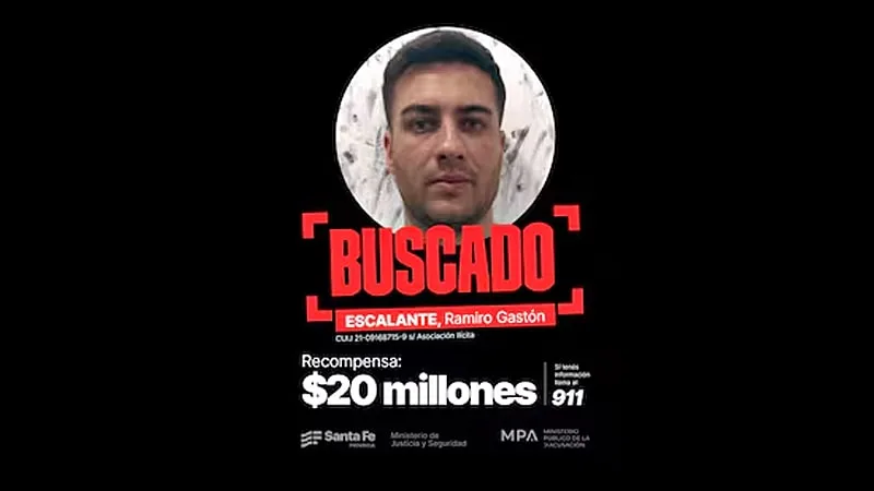 Escalante Ramiro Gastón buscado