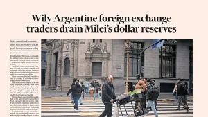 Dura advertencia del Financial Times sobre Argentina: "El fracaso de Milei ha inquietado a los inversores"