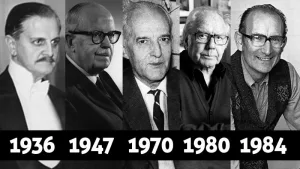 Los cinco nobeles argentinos