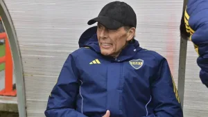 Miguel Angel Russo, DT de Boca.