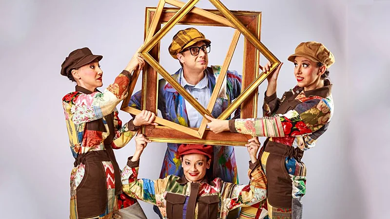 Última función de “Pintando a Berni”, la obra que invitó a soñar a más de 20 mil  espectadores